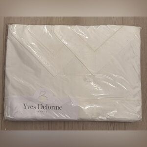 Yves Delorme Paris Queen Sheet set Parure 100% Organic Egyptian Cotton France